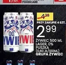 Piwo Żywiec Lager 500ml promocja w Wafelek