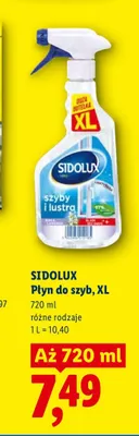 Płyn do szyb Sidolux XL promocja w Lidl