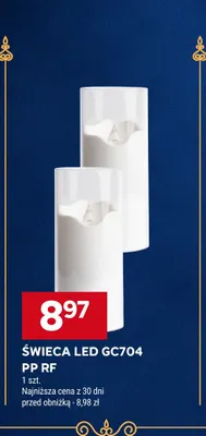 Świeca LED GC704 Pp Rf promocja w Stokrotka
