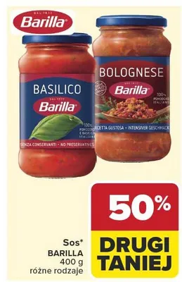 Sos Basilico Barilla promocja w Carrefour Market