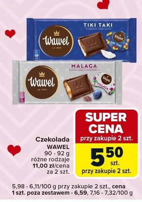 Czekolada Tiki Taki, Malaga promocja w Carrefour Express