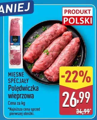 Polędwiczka wieprzowa promocja w Aldi
