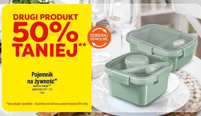 Pojemnik na żywność promocja w POLOmarket