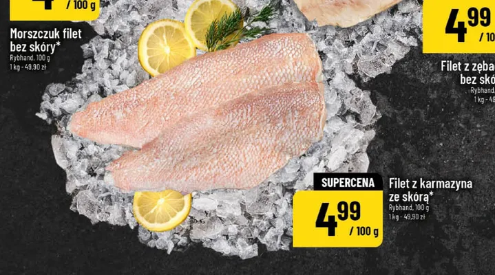 Filet z karmazyna ze skórą promocja w POLOmarket