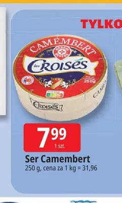 Ser Camembert Croises promocja w Leclerc