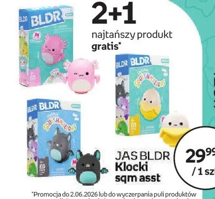 Klocki JAS BLDR sqm asst promocja w Dzień Dziecka