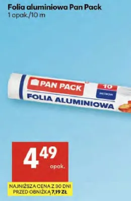 Folia aluminiowa promocja w Delikatesy Centrum