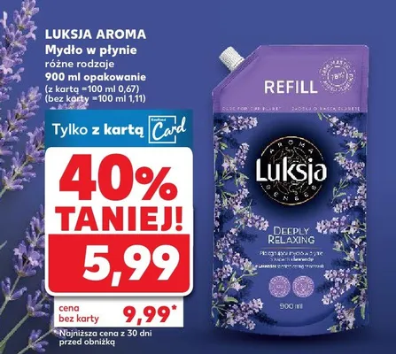 Mydło w płynie różne rodzaje promocja w Kaufland