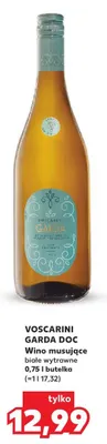 Wino musujące Voscarini Garda DOC białe wytrawne promocja w Kaufland