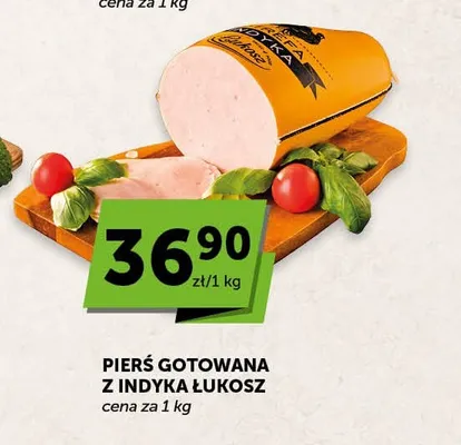 Pierś gotowana z indyka Łukosz promocja w Groszek