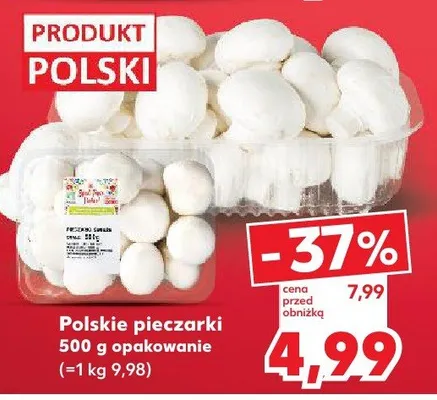 Pieczarki polskie 500 g Stąd Takie Dobre! promocja w Kaufland