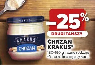 Chrzan Krakus promocja w Stokrotka
