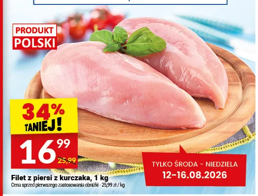 Filet z piersi z kurczaka promocja w Twój Market