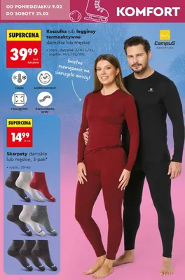 Skarpety damskie lub męskie 3-pak promocja w Biedronka