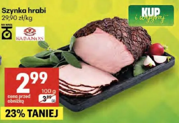 Szynka hrabi promocja w Delikatesy Centrum