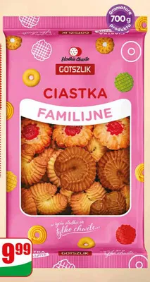 Ciastka mieszanka familijne Gotszlik promocja w Dino