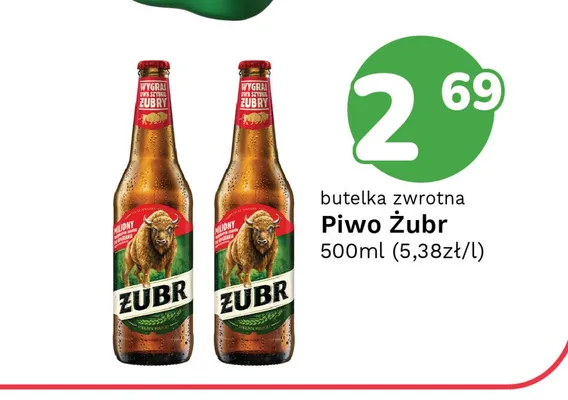 Piwo Żubr promocja w Limonka