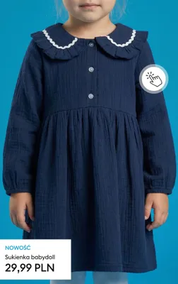 Sukienka babydoll promocja w Sinsay