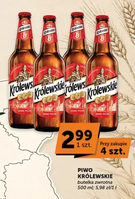 Piwo Królewskie promocja w Groszek