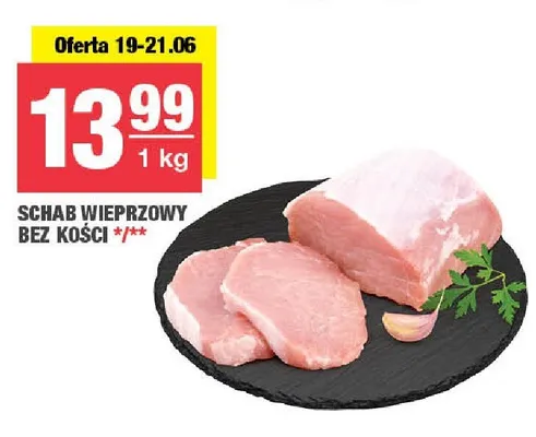 Schab wieprzowy bez kości promocja w SPAR