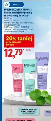 Delikatna emulsja do twarzy Eveline Cosmetics Korean Rituals promocja w Lidl