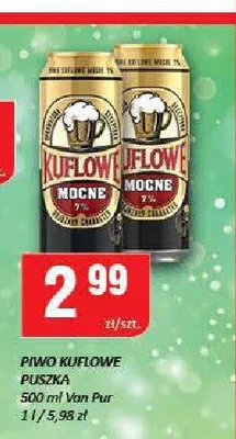 Piwo Kuflowe Mocne promocja w Chorten