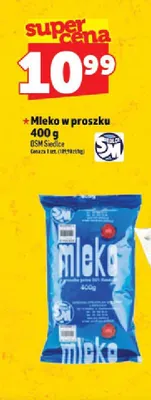 Mleko w proszku promocja w TOPAZ