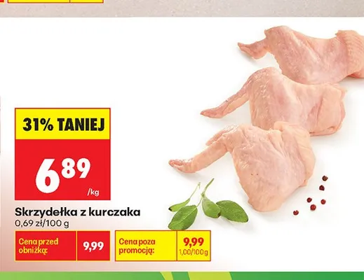 Skrzydełka z kurczaka promocja w Biedronka