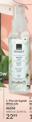 Płyn do kąpieli White Lily promocja w AVON