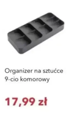 Organizer na sztućce 9 komór Nela promocja w Nela