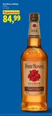Whiskey Four Roses promocja w Lidl