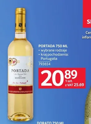 Wino Portada promocja w Selgros