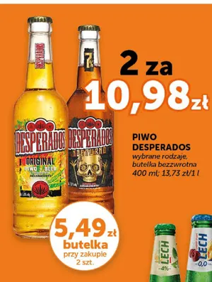 Piwo Desperados promocja w Euro Sklep