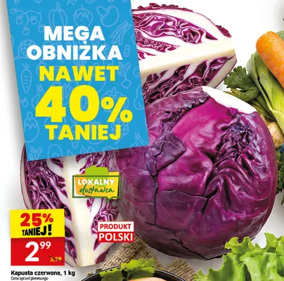 Kapusta czerwona promocja w Twój Market