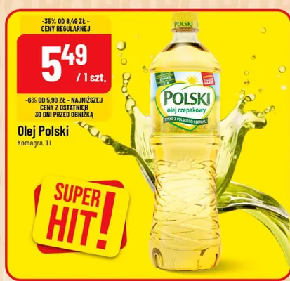 Olej Polski promocja w POLOmarket