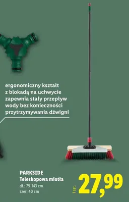 Elementy połączeniowe i złączki do węży ogrodowych Parkside promocja w Lidl