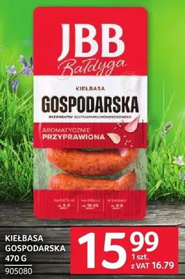 Kiełbasa gospodarska JBB Bałdyga 370 g promocja w Selgros