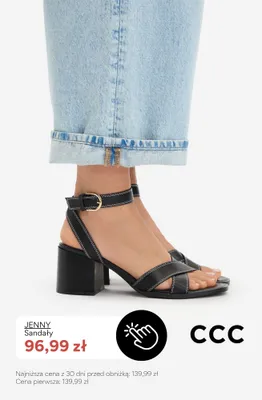 Sandały Jenny promocja w CCC