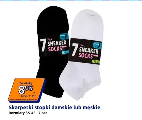 Skarpetki stopki męskie 7-pak promocja w Action