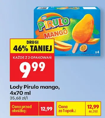 Lody mango promocja w Biedronka