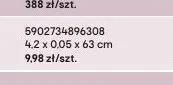 Obrzeże ABS Dąb bawaria 4,2x0,05x63cm promocja w Castorama