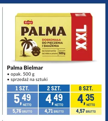 Margaryna Palma Bielmar promocja w Makro