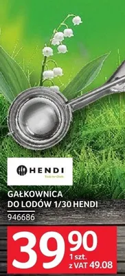 Gałkownica do lodów Hendi 1/36 promocja w Selgros