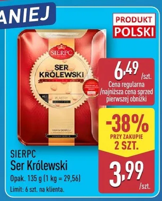 Ser promocja w Aldi