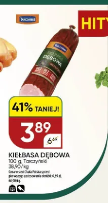 Kiełbasa Dębowa Tarczyński promocja w Chata Polska