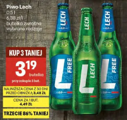 Piwo Lech Free Elderflower Lemon bezalkoholowe promocja w Delikatesy Centrum
