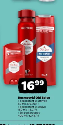Dezodorant w sztyfcie Old Spice Original promocja w Netto
