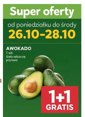 Awokado promocja w Stokrotka