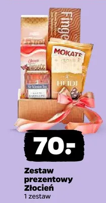Zestaw prezentowy Złocień promocja w Netto
