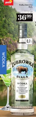 Wódka Żubrówka Biała promocja w POLOmarket